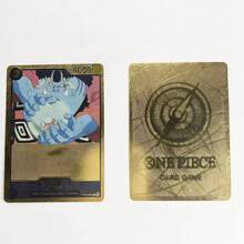 Panini 海贼王主题金色收藏卡，动漫角色交换卡，可用于收藏、派对装饰和礼品赠送 - 隨機款式 - 查看 2