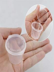 50/100个装 20毫升超值一次性酱料杯带盖，小型塑料罐，适用于酱料、汤、调味品、样品和颜料 - 無色 - 查看 6