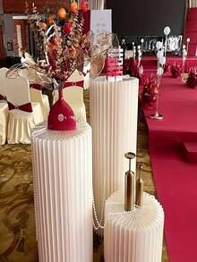 Foldable Paper Roman Column Display Stand, Suitable For Wedding Decoration And Various Holiday Arrangements - 11 - View 5