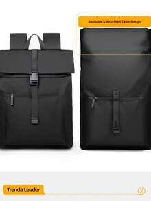 1pc,Luggage And Bags, Men's And Women's Backpacks With Large Capacity, Suitable For Travel, Commuting, And Other Occasions - Multicolor - View 12