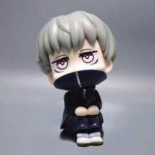 Jujutsu Kaisen 1个Q版沙滩手办，五条悟、悠仁、宿傩、夏油、七海、惠，动漫人物模型，家居装饰、汽车配件、电脑装饰、生日礼物、情侣礼物、收藏品、主题活动、节日装饰、圣诞节、万圣节 - 多色 - 查看 10