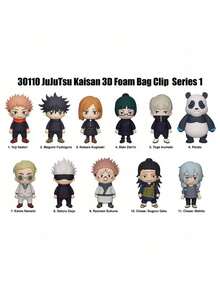 Crunchyroll 1pc Official Authorized 3D Anime Character Series Blind Box Keychain, Random One Character Such As Yuji Itadori, Nobara Kugisaki Or Others, Suitable As Anniversary Or Birthday Gift For Mom, Friends - Series 1 - View 7