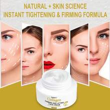 Isamurry 50克/1.76盎司胶原蛋白增效霜 - 富含透明质酸，紧致提拉，深层滋养保湿，适合所有肤质 - 酒紅色 - 查看 7