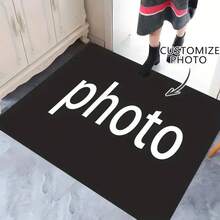 1pc Custom Photo Floor Mat | Personalized Non-Slip, Reusable, Machine Washable, Anti-Fading, Polyester, For Bedroom Living Room Kitchen Bathroom Laundry Room, Housewarming Gift, Personalized Gifts, Doormats, Indoor Outdoor Use, Aesthetic Home - Multicolor - View 10