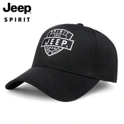 Jeep Adjustable All-Season Baseball Cap, Truck Driver Hat, Casual Outdoor Sports Sun Protection Snapback, One Size Fits Most