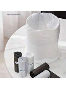 1 thùng rác mini hai lớp hiện đại để bàn, thùng rác tròn nhỏ gọn 16cm, giỏ đựng rác để bàn kiểu dáng đẹp, thích hợp cho bàn làm việc văn phòng, bàn trang điểm phòng tắm, quầy bếp, phòng ngủ và bàn cà phê, màu đen/trắng - Nhiều màu - Xem 5