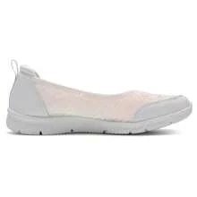 Skechers BE-COOL 女士休闲鞋，舒适轻便透气，适合日常通勤，透气网眼鞋面，白色休闲鞋 100686-WHT - 白色 - 查看 2