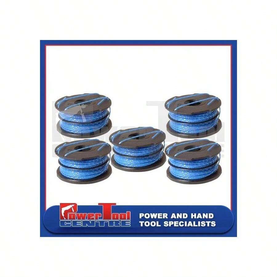 Blk & Decker 575462-00 Spare Part For String Trimmer Strimmer Spool & Line X 5 - Silver-2pcs - View 1