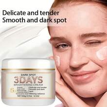 3天淡斑美白霜，蕴含烟酰胺、胶原蛋白和玻尿酸——亮肤保湿面霜，适合所有肤质（干性、油性、混合性、敏感性）——均匀肤色，深层滋润肌肤，高端护肤品 - 1pc - 查看 7