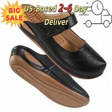 Women's Fashion-Forward Sport Mules: Perforated Breathable Platform Sandals With Arch Support & Adjustable Strap | Orthopedic-Enhanced Slide Sandals For Beach, Vacation & Casual Outings | Comfortable Thick Sole Design With  Technology.Women's Summer Black Wedge Sandals.Sandalias De Mujer Elegante,Zapatillas Elegantes De Mujer, - 黑色 - 查看 1