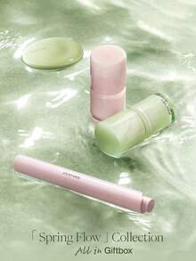 JOOCYEE “春日绽放”限量版礼盒，内含固体唇彩、多用途面霜、唇膏、唇彩、润唇膏、香水、舒缓修护礼盒，清新春日氛围，全脸彩妆 - 「Spring Flow] Collection ALL in Giftbox - 查看 3