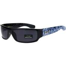 Mad Dog Hardcore Gangster Narrow Rectangular Sunglasses,41957580 - Ombre - View 1