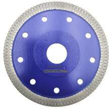 1pc 4.5"/5" Ultra-Thin Diamond Cutting Disc, Unbreakable For Ceramic Cutting, Suitable For Cutting Tiles, Ceramics, Granite, Marble - A - View 1
