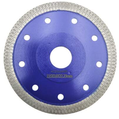 1pc 4.5"/5" Ultra-Thin Diamond Cutting Disc, Unbreakable For Ceramic Cutting, Suitable For Cutting Tiles, Ceramics, Granite, Marble