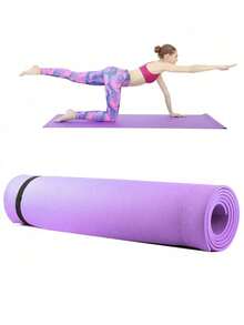 1 tấm thảm yoga siêu dày chống trượt - Thảm tập thể dục giảm sốc kèm dây đeo, thích hợp cho yoga, thể dục và khiêu vũ - Dành cho người đam mê yoga và thể dục - Thích hợp cho tập luyện ngoài trời, tại nhà và phòng tập. - Nhiều màu - Xem 11