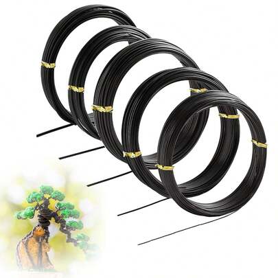 Bonsai Training Wire,Floral Wire Stems Anodized Tree Wire For DIY Gardening,Crafts, Jewelry Making, Sculpting, Bonsai Training And Wreath Making