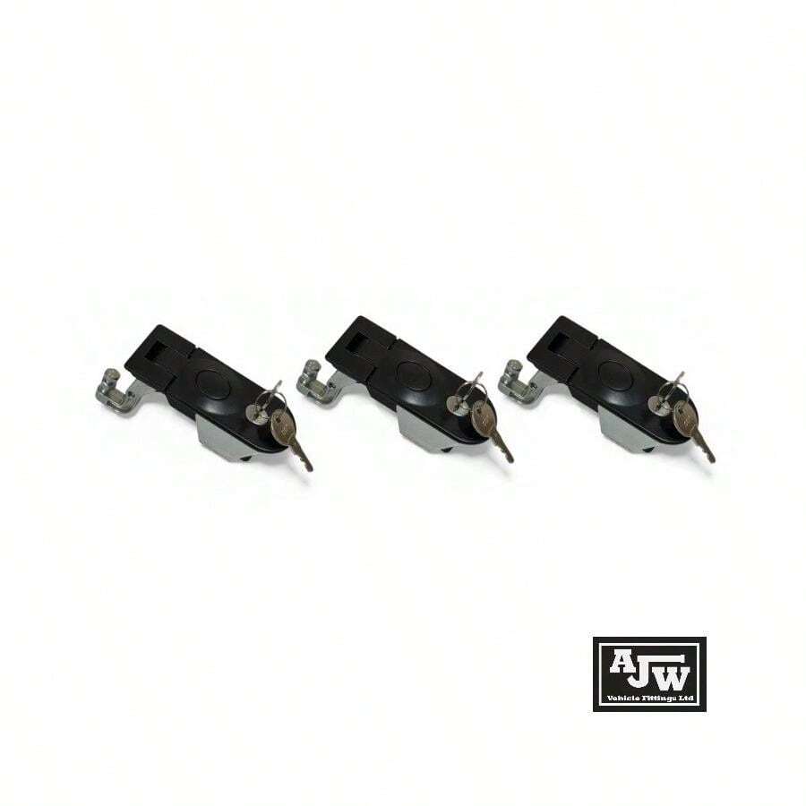 3 X Large Compression Latch / Lock Blk Locking C5 Horsebox, Locker, Trailer - Multicolor - View 1