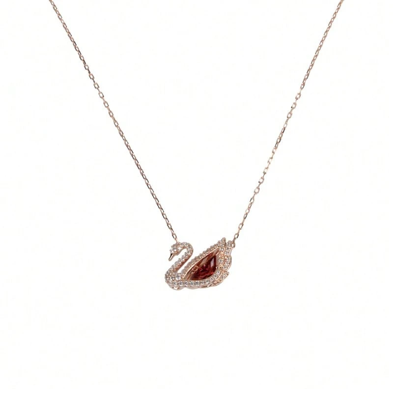 Swarovski Swan Lady Necklace 5614123 - Red 5614123 - View 1