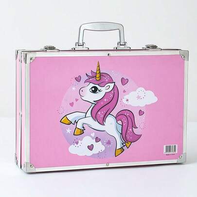 145 Piezas Kit de Arte Maletín Portátil, Juego Completo de Pintura con Acrílico, Gouache, Acuarelas, Plumones, Lápices de Dibujo y Material de Papelería, Set Profesional para Artistas, Estuche Organizador Ideal para Niños, Estudiantes y Principiantes, Regalo Creativo para Dibujo, Manualidades y Actividades Escolares, Suministros de Arte Completos con Todo lo Necesario para Pintar y Dibuja