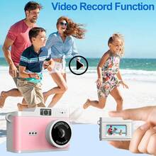 1080P Mini Retro Digital Camera - Compact Portable Vintage Micro Camera - Pocket Video Recorder With 32GB Card And Adapter, Suitable For Travel, Learning And Recording - X5 (mini) - View 6
