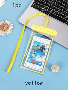 3/2/1 Pcs Waterproof Phone Case, PVC Transparent Luminous Waterproof Phone Pouch, Casual Waterproof Phone Bag, Suitable For Swimming, Rafting, Vacation, Beach, Sports, School Supplies, Indoor Swimming In Autumn/Winter, Travel Essential, Holiday Sports Bag, Suitable For Sports & Fitness, Large Capacity Travel Bag, Unisex, Suitable For Vacation, Swimming, Beach - Multicolor - View 42