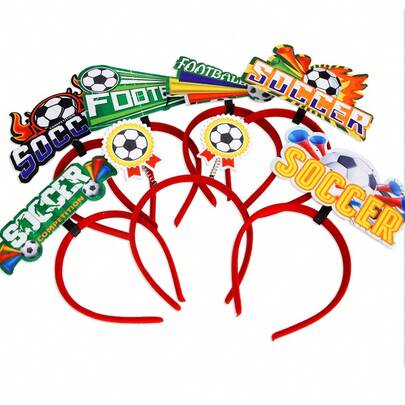1pc USA, Canada, Mexico World Cup Football Headband, Soccer Fan Cheering Prop, Football Themed Party Decor