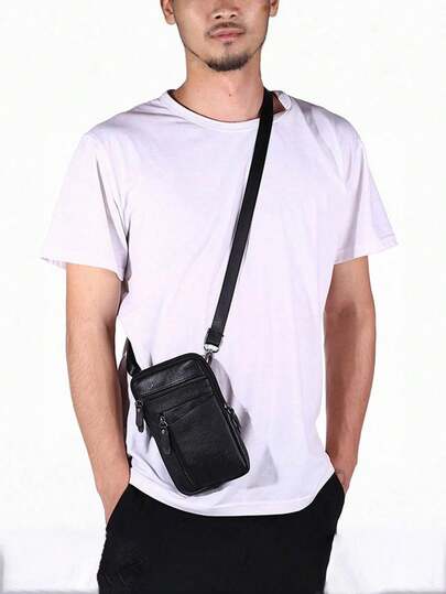 1Pc Mobile Phone Bag With Belt For Outdoor Sports, Single Shoulder Small Bag, Multifunctional, Fashionable And Portable