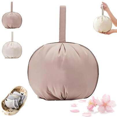 Large Capacity Foldable Zipper Lingerie Storage Bags, Suitable For Travel Or Home Organization And Storage Of Underwear, An Excellent Organizing Tool.