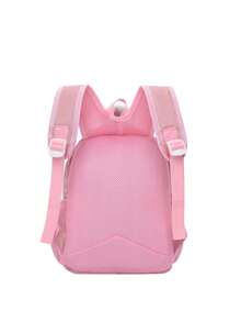 新款卡通动物轻便防水背包，适合幼儿园女童，防疲劳儿童书包，3-14岁 - 粉色 - 查看 7