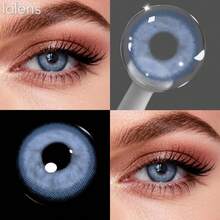 Lalens 1 cặp dùng một lần, 14.2mm, tông màu tự nhiên, mềm mại và thoải mái, phù hợp cho các buổi hẹn hò và tiệc tùng. - Xanh núi - Xem 12