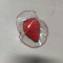 可塑形逼真水果毛绒玩具 - 苹果、草莓、香蕉，手工制作，可缓解压力，适合生日、圣诞节、万圣节、复活节等节日，是完美的礼物之选。 - 彩色 - 查看 15