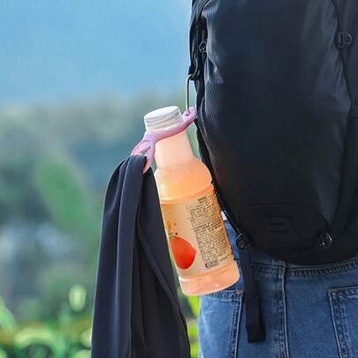 Bộ 3/5 móc treo bình nước, thích hợp cho dã ngoại, leo núi, cắm trại, giúp bạn rảnh tay.