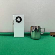 Stainless Steel Milk Frothing Pitcher For Coffee Art School Supplies Back To School - Silver - View 6