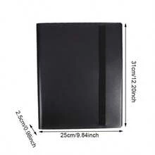 4-Slot Collectible Card Album, Holds Up To 160 Cards, Side-Loading Design, Suitable For Football, Basketball And Other Card Collections - Multicolor - View 9