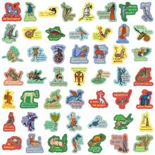 50pcs Abstract Funny Medieval Themed Stickers, Cartoon Creative Stationery Stickers For Notebook, Pencil Case, Mug, Graffiti - Medieval Fun Stickers - View 4