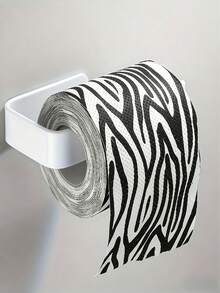 1个自粘式卫生纸架 - 独立式/壁挂式，适用于浴室和厨房 - 多功能卫生纸架 - 彩色 - 查看 5