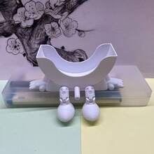 2026新款创意3D打印笑脸海绵架，带排水孔和支腿，塑料厨房水槽清洁工具收纳架 - 彩色 - 查看 10