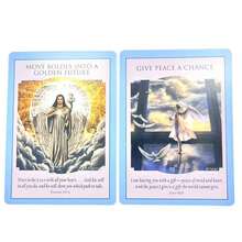 Connect With Divine Love And Light: 44 Divine Guidance Cards, You Can Draw A Card To Give You A Spiritual Reflection Theme (Includes PDF Guide) - Blue - View 3