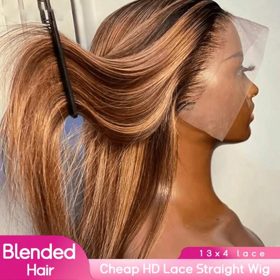 Tóc giả PQL 5x5 HD Wear And Go thẳng, làm từ tóc người thật, mật độ 200%, kích thước 13x4 HD, có ren phía trước trong suốt, dành cho nữ. Tóc giả thẳng 13x4 không cần keo dán, làm từ tóc người thật, đã được tỉa sẵn các nút thắt nhỏ, đường chân tóc tự nhiên với tóc con, chiều dài 16-34 inch.