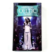 用这副独具匠心的塔罗牌揭开古老的凯尔特秘密。通用凯尔特塔罗牌，任何异教徒或巫术塔罗牌读者的绝佳工具（附PDF指南） - 藍色 - 查看 8