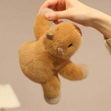 Cute Jungle Theme Plush Toys, Including Lion, Monkey, Raccoon, Capybara And Panda. These Novel And Interesting Designs Are Great As Desktop Companions And Unique Christmas And New Year Gifts For Friends. - Multicolor - View 9