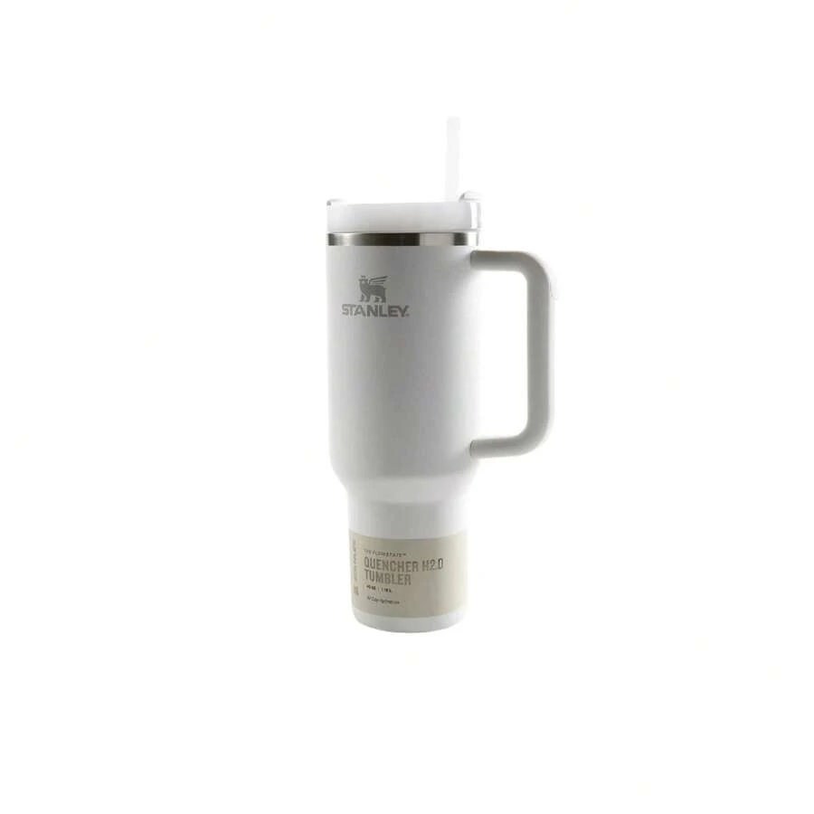 STANLEY - The  H2.0 FlowState™ Tumbler 40oz Premium Stainless Steel Bottle Insulated Mug Cup Portable Water Bottle Large-Capacity Coffee Cup Water Cup With Handle And Straw, For Cars, Travel, Home, Office, Gift, Ice Drinks And Hot Drinks 10-10824 - 1106 霜凍 - 查看 1