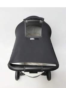 1pc Universal High Landscape Reversible Baby Stroller Sunshade, Stroller Sun Shade, UV Protection, Rain Cover Accessory - Multicolor - View 5