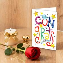 1pc Creative Design Funny Graduation Card - Perfect Gift For Friends And Family, Suitable For Small Business Use - Sets - View 8