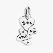 1pc Minimalist Unique 925 Sterling Silver Heart Faith Growth Cross Pendant, Delicate Jewelry Gift For Women & Men - Set 5 - View 15