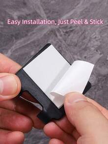 3pcs Strong Adhesive Hooks, No Damage Sticky Hooks, Razor Holder, Bathroom Kitchen Multipurpose Storage Rack - A - View 2