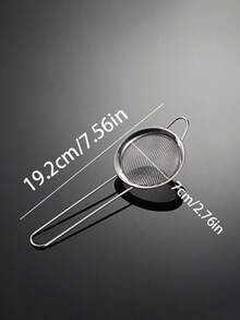 Colador de doble asa - Colador de malla fina apto para leche de soja, café y jugo. Artículo de cocina esencial, accesorio de cocina, herramienta de cocina imprescindible como regalo para entusiastas de la cocina casera, asistente de almacenamiento de cocina que ahorra espacio y excelente opción de regalo de cocina. - Multicolor - Ver 14