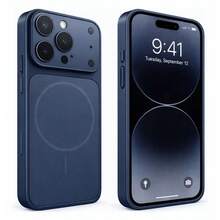 Armor Case Transforms Cell Phone Nano Glass AG For IPhone 17 16 15 14 13 16 Pro Max Hard Back 17 Pro Max - Azul Marino - Ver 1