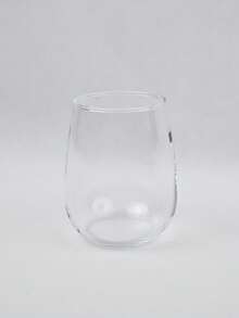 Textured Glass Cup, Large Capacity, Creative Beverage Cup For Home Use, Transparent Corrugated Juice Cup, Multiple Styles Available, 490/580/600ml - Smooth and Pure (490ml) - View 4