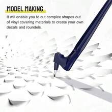 Craft Cutting Tools With 360 Degree Rotating Blade Paper-Cutter Art Carving Pen Tool DIY Stainless Steel Portable Cutter Knife - A - View 11